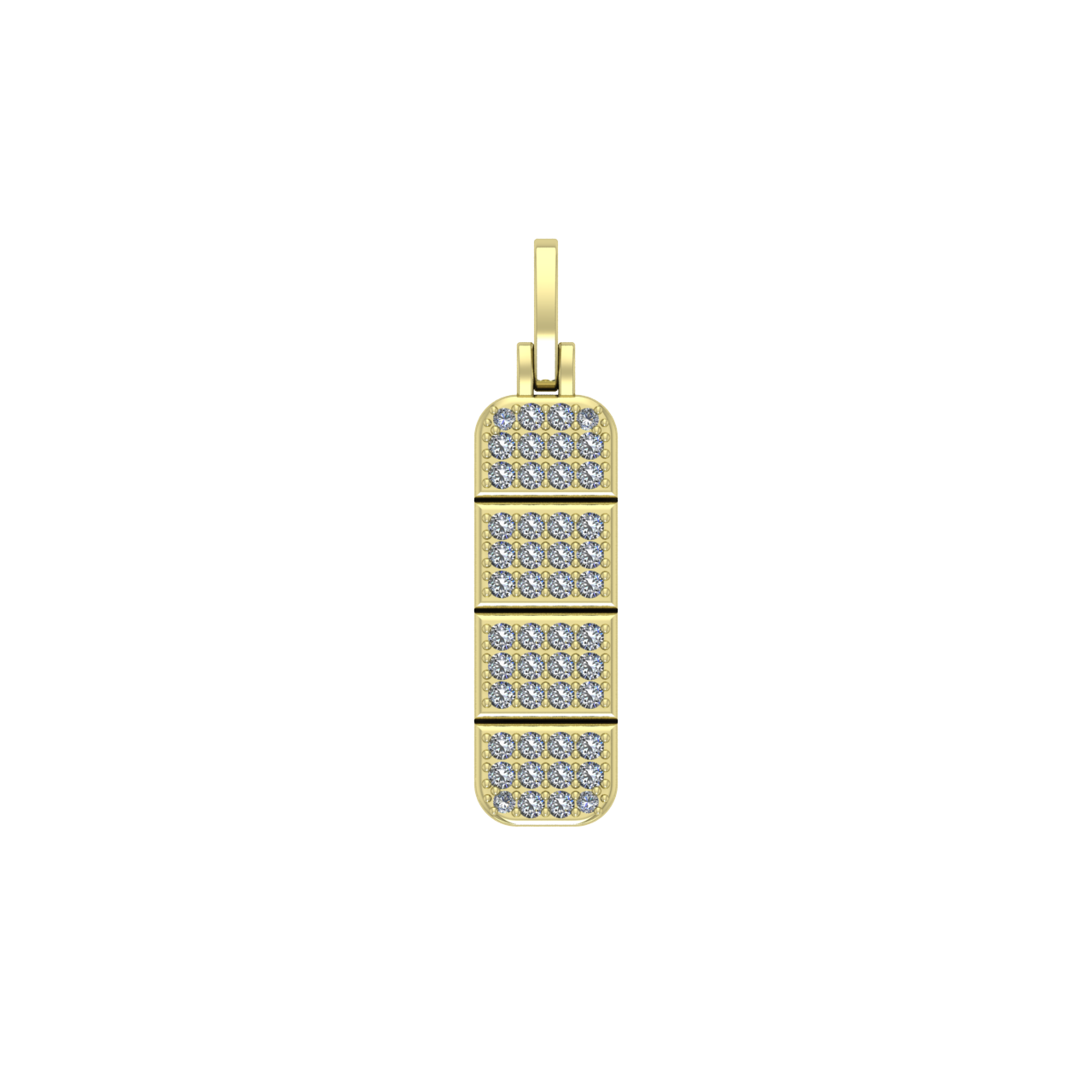HIP-HOP DRUGS  DIAMONDS  PENDANT